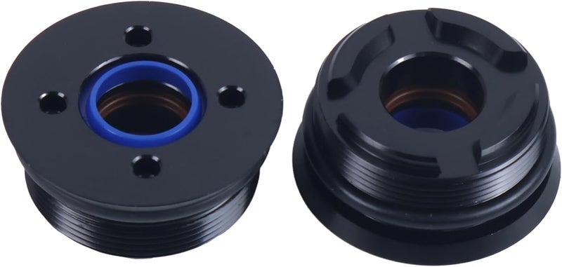 SUKATC 2PCS FSM033 435345 0435345 Trim Cylinder End Cap with Seal Compatible with Johnson Evinrude 60-300HP 1991 - Image 1